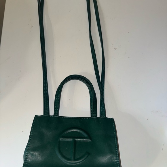 Telfar Green Mini Shopping Bag - Picture 3 of 7